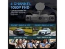 Превью 4-Channel Dash Cam with 360° Coverage — Dash Cam, ilepo