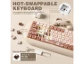 Превью Brown Mechanical Keyboard — Bluetooth Keyboard, YUNZII