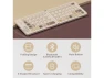 Превью Foldable Bluetooth Keyboard, Z1 Milk Tea Colorful — Bluetooth Keyboard, Ubxxziy