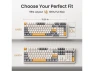 Превью Wireless Mechanical Keyboard — Bluetooth Keyboard, Kisnt