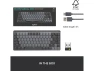 Превью Wireless mechanical keyboard, Graphite — Bluetooth Keyboard, Logitech