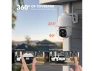 Превью Solar Wireless Outdoor Security Camera, 2-Pack — Security Camera, DZEES