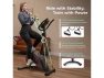 Превью Stationary Upright Exercise Bike — Connected Equipment, Sunny Health & Fitness