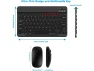 Превью Bluetooth Keyboard and Mouse Combo, Black — Bluetooth Keyboard, WOOJONG