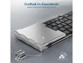 Превью Foldable Keyboard with Touchpad, Silver — Bluetooth Keyboard, iClever