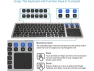 Превью Wireless Keyboard with Built-in Touchpad — Bluetooth Keyboard, Arteck
