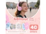 Превью Pink Over-Ear Kids Headphones — Wireless Earbuds, MIDOLA