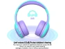 Превью Purple Kids Bluetooth Headphones — Wireless Earbuds, gorsun
