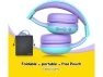Превью Purple Kids Bluetooth Headphones — Wireless Earbuds, gorsun