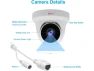 Превью 4MP PoE IP Turret Camera with Microphone — Security Camera, Anpviz
