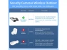 Превью Solar Outdoor Security Camera, 4 Cameras, 2K — Security Camera, Trisvision