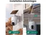 Превью Wireless Outdoor Security Camera, 4 Cameras — Security Camera, SOLIOM