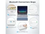 Превью Blue Wireless Keyboard for MacBook Pro, MacBook Air, and iMac — Bluetooth Keyboard, OMOTON