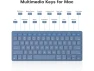 Превью Blue Wireless Keyboard for MacBook Pro, MacBook Air, and iMac — Bluetooth Keyboard, OMOTON