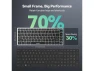 Превью Wireless Computer Keyboard — Bluetooth Keyboard, TECKNET