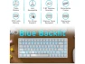 Превью 75% Mechanical Keyboard, 84 Keys, Blue Backlit — Bluetooth Keyboard, Royal Kludge