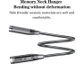 Превью Black Neckband Bluetooth Headphones — Wireless Earbuds, Trisvision