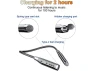Превью Black Neckband Bluetooth Headphones — Wireless Earbuds, Trisvision