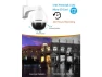 Превью Outdoor WiFi PTZ Surveillance Camera with 32G SD Card — Security Camera, Trisvision