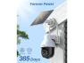 Превью Solar Security Camera System, 2 Pack, 3K/5MP Panoramic PTZ — Security Camera, AOSU