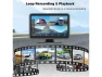 Превью 4-Channel Backup Camera Dash Cam System with 10-Inch Touch Screen — Dash Cam, Trisvision