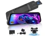Превью 9.66-inch Rear-View Mirror Dash Camera with 64GB Card — Dash Cam, Trisvision