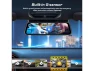 Превью 9.66-inch Rear-View Mirror Dash Camera with 64GB Card — Dash Cam, Trisvision