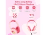 Превью Kids Foldable Bluetooth Headphones with Microphone — Wireless Earbuds, LOBKIN