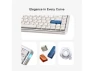 Превью 75% Low-Profile Wireless Mechanical Keyboard — Bluetooth Keyboard, MelGeek