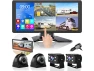 Превью RV Backup Camera System with Quad-Split Touchscreen Monitor — Backup Camera, Trisvision