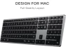 Превью Bluetooth Backlit Keyboard, Space Gray — Bluetooth Keyboard, Satechi