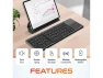 Превью Foldable Bluetooth Keyboard with Touchpad — Bluetooth Keyboard, Delton