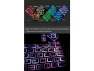 Превью Wireless Keyboard with Touchpad and Colorful Backlighting — Bluetooth Keyboard, Trisvision