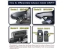 Превью 4K Front and 1080p Rear Dash Camera with 128 GB Card for GMC Acadia 2017–2023 — Dash Cam, SUNIVISION