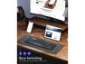 Превью Foldable Bluetooth Keyboard with Touchpad, Full-Size, Black — Bluetooth Keyboard, Samsers