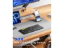 Превью Full-Size Foldable Bluetooth Keyboard with PU Leather Cover — Bluetooth Keyboard, Samsers