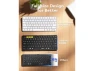 Превью Full-Size Foldable Bluetooth Keyboard with PU Leather Cover — Bluetooth Keyboard, Samsers