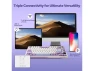 Превью Purple 75% Wireless Mechanical Keyboard with Gift Switch — Bluetooth Keyboard, EPOMAKER Ajazz