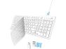 Превью White Wireless Keyboard — Bluetooth Keyboard, FENIFOX