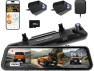 Превью Mirror Dash Cam, Bumper Version, Includes 256GB Card and GPS — Dash Cam, WOLFBOX