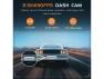 Превью Front Dash Camera with WiFi, APP, WDR Night Vision, 24/7 Parking Monitor and 160° Wide Angle — Dash Cam, VEEMENT
