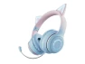Превью Blue Cat-Ear Headset — Wireless Earbuds, Gemdeck