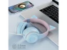 Превью Blue Cat-Ear Headset — Wireless Earbuds, Gemdeck