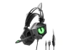 Превью Green Cat-Ear Headset — Wireless Earbuds, Gemdeck