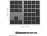 Превью Wireless Numeric Keypad — Bluetooth Keyboard, KEHIPI
