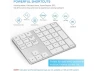 Превью Wireless Numeric Keypad — Bluetooth Keyboard, KEHIPI