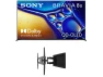 Превью 55-inch Bravia 8 QD-OLED 4K television with Kanto R300 wall mount — Smart TV, Sony