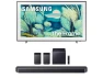 Превью 65-Inch The Frame QLED TV and HW-Q990F Soundbar Bundle — Smart TV, Samsung