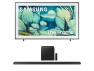 Превью 65-inch The Frame TV Bundle with Soundbar and Subwoofer — Smart TV, Samsung