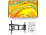 Превью 98-Inch Mini LED LCD TV with Walts XXL-TILT-EXTENSION Mount and Amber Protection Surge Protector — Smart TV, Sony